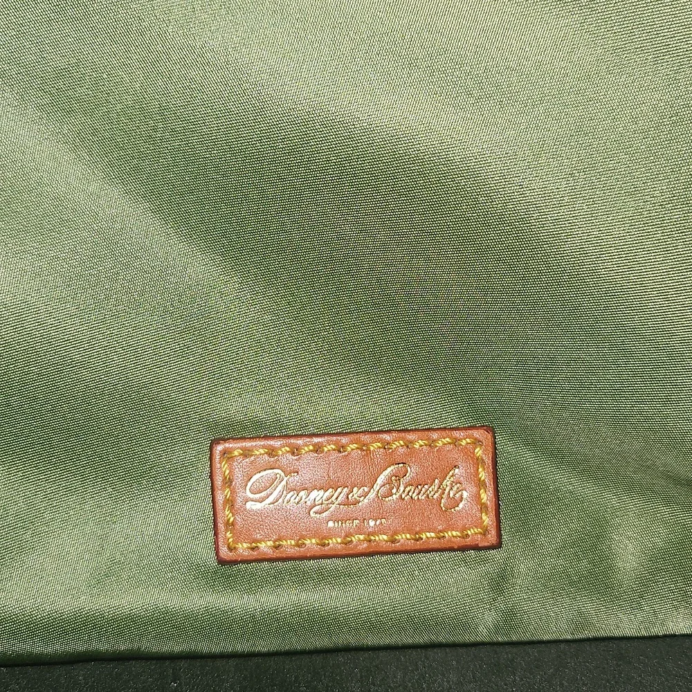 Dooney & Bourke Green and Brown Crossbody Bag - Picture 4 of 5